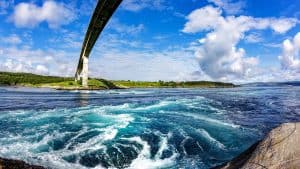 Saltstraumen temperaturen, klimaat en het weer per maand