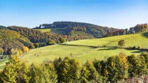 Sauerland temperaturen, klimaat en het weer per maand