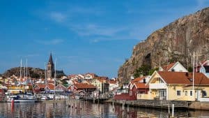 Västergötland temperaturen, klimaat en het weer per maand