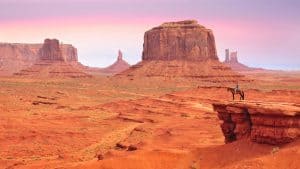 Weer en temperatuur in West-Amerika in maart 2026
