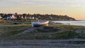 Weer Gilleleje in augustus 2015: temperatuur, zon en neerslag