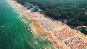 Goudstrand temperaturen, klimaat en het weer per maand