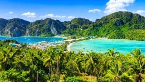 Koh Phi Phi temperaturen, klimaat en het weer per maand