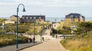 De Koog temperaturen, klimaat en het weer per maand