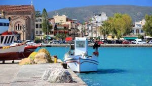 Zakynthos (stad) temperaturen, klimaat en het weer per maand