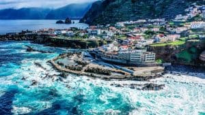 Porto Moniz temperaturen, klimaat en het weer per maand