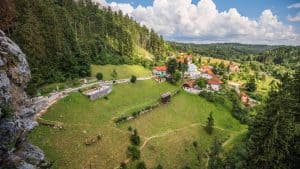 Oravský Podzámok temperaturen, klimaat en het weer per maand