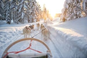 Weer en temperatuur in Lapland in juli 2014